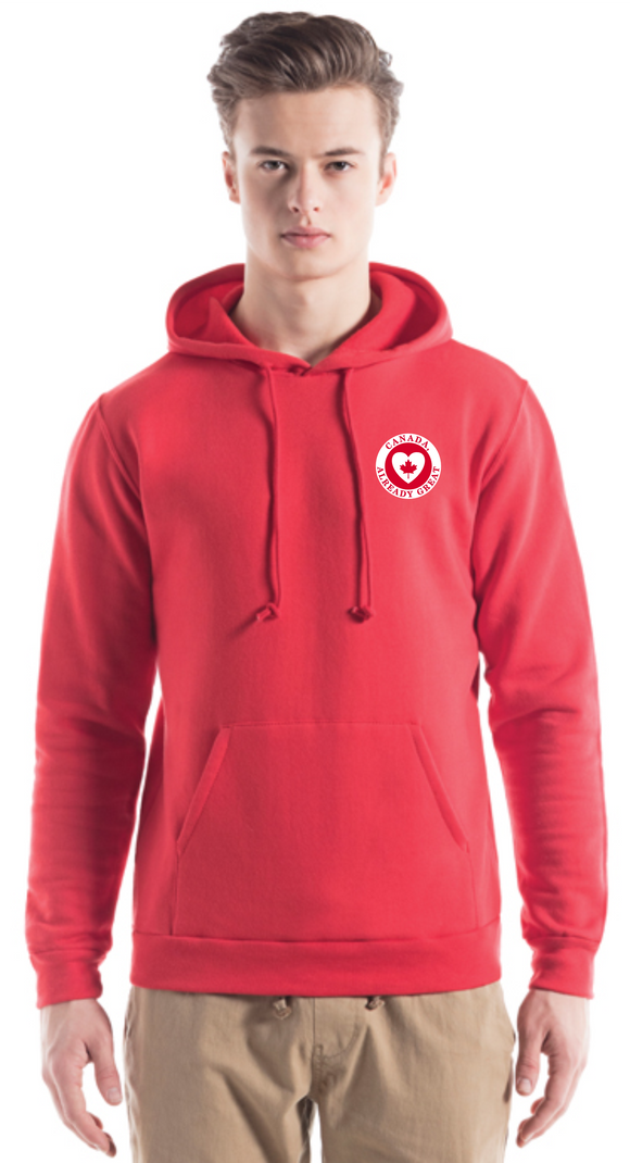 Canada, Already Great Hooded Sweatshirt CANADIAN MADE🍁