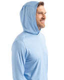 Wellington Brewery Men's Coastline Lightweight Hooded TShirt