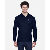 MML Men's Moisture Wicking Long Sleeve Polo