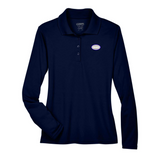 MML Women's Moisture Wicking Long Sleeve Polo