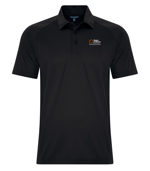 Right at Home Tech Mesh Snag Resistant Polo