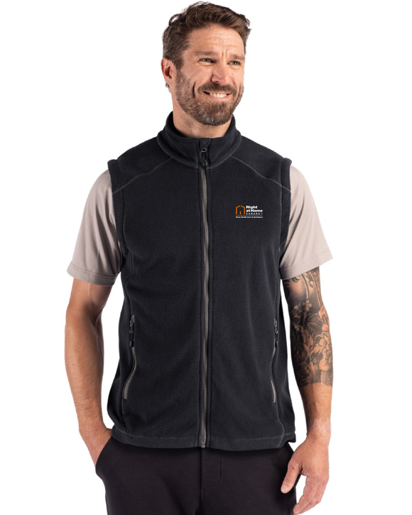 Right at Home Men's Fleece Vest