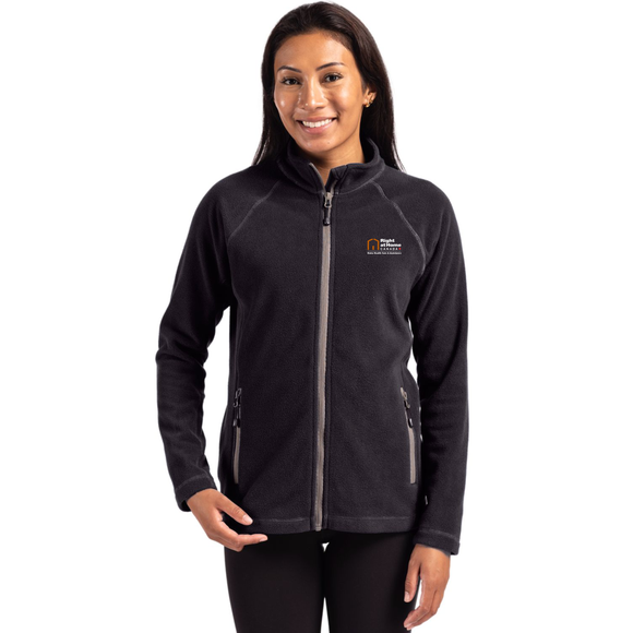 Right at Home Womens Fleece Full Zip
