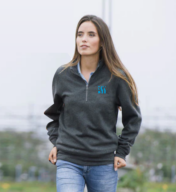 RWDI Quarter Zip Fleece Sweatshirt