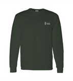 Student Housing Cotton Long Sleeve T-Shirt - Back Design