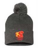 Sacred Heart Pom Pom Toque