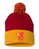 Sacred Heart Pom Pom Toque