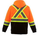 Student Housing Full Zip Hi Vis Hoodie