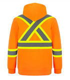 Student Housing Full Zip Pullover Hi Vis Hoodie