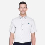 Centre Wellington Men's Short Sleeve Dress Shirt