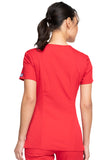 Promyse Ladies Vneck Flex Panel Top