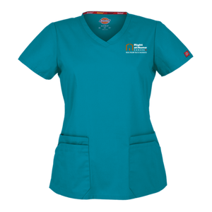 Right at Home Canada Jr. Fit Vneck Scrub Top