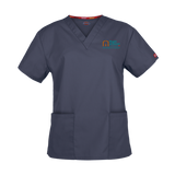 Right at Home Canada Missy Fit Vneck Scrub Top