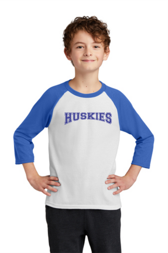 Haldimand Huskies Youth Ultra Soft Cotton Baseball Tee