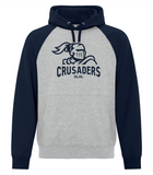 Lourdes Two Tone Fleece Hooded Sweatshirt