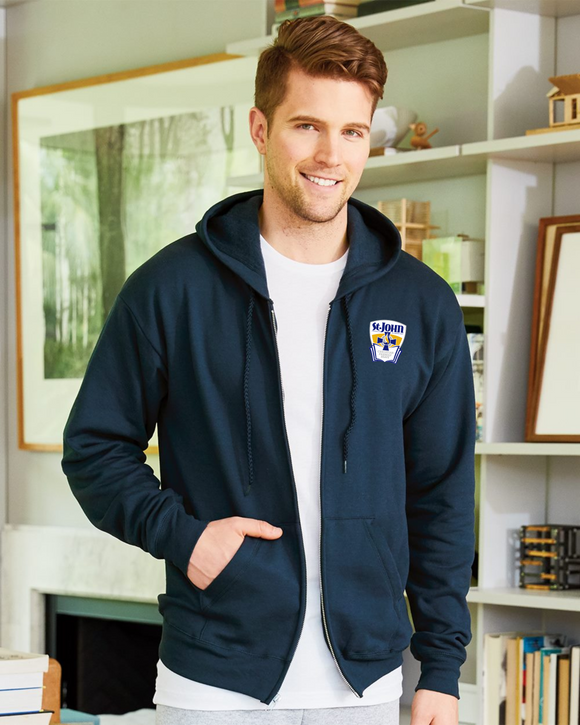 St. John Catholic Adult Full Zip Hoodie