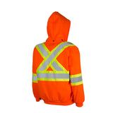 RWDI Hi Vis Full Zip Hooded Sweatshirt