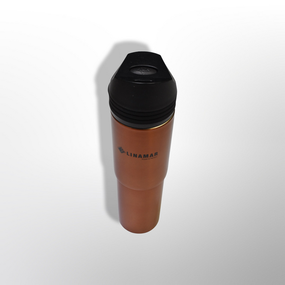 Linamar Orange Coffee Tumbler