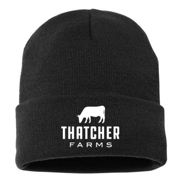 Thatcher Farms Jersey Lined Cuffed Beanie