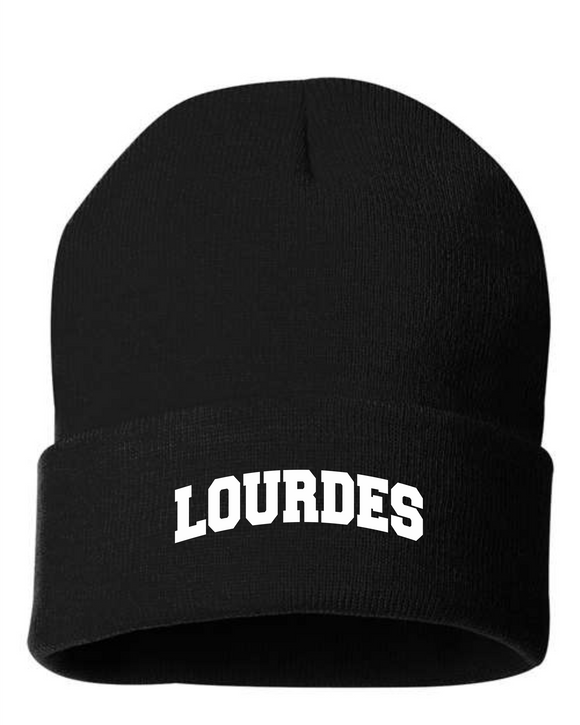 Lourdes Knit Roll Up Toque