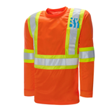 RWDI Hi Vis Long Sleeve Cotton T-Shirt