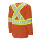 RWDI Hi Vis Long Sleeve Cotton T-Shirt