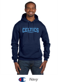 Bishop Mac Champion® Hooded Sweatshirt - Celtics Full Front Design