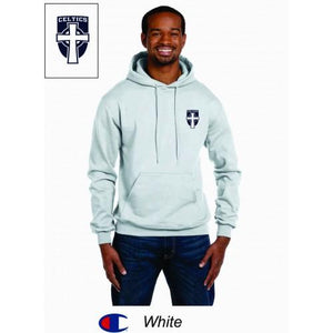 Bishop Mac Champion® Hooded Sweatshirt - Celtics Left Chest Crest