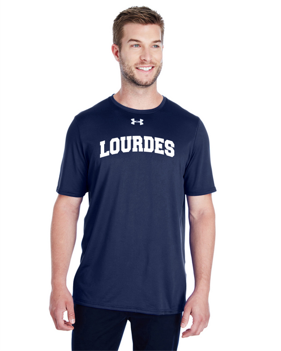 Lourdes Men's Under Armour Performance Locker Tee