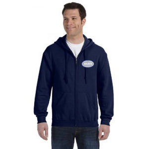 Mattina Mechanical Men's Full Zip Hooded Sweatshirt