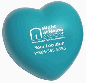 Right at Home Canada Heart Stress Reliever - Franchise Personalized