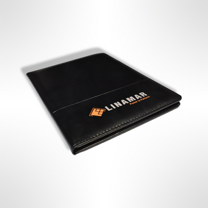 Linamar Leather-Cover Notebook